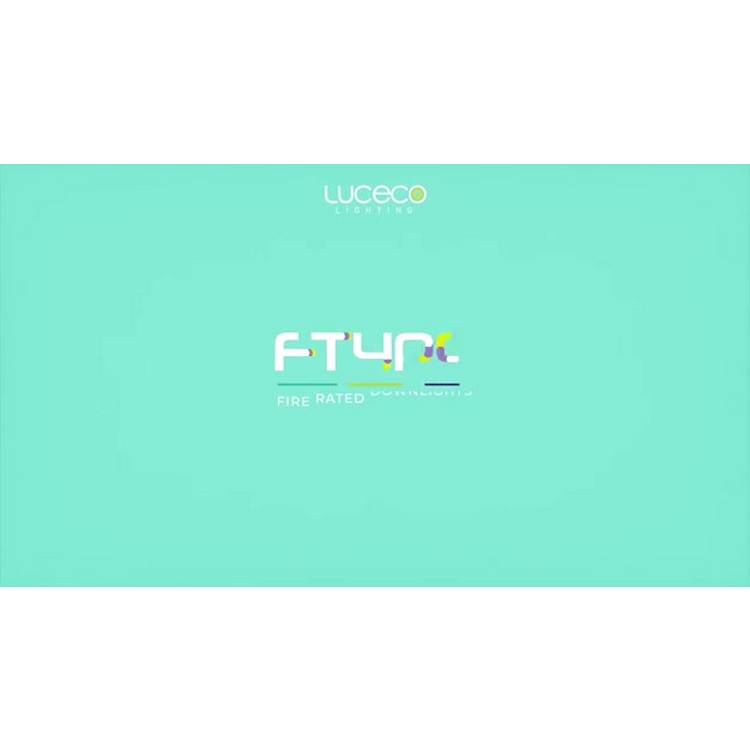 Luceco Ftype Essence LED downlight white, UK version