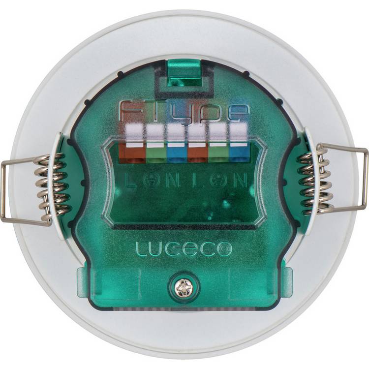 Luceco Ftype Essence LED downlight white, UK version