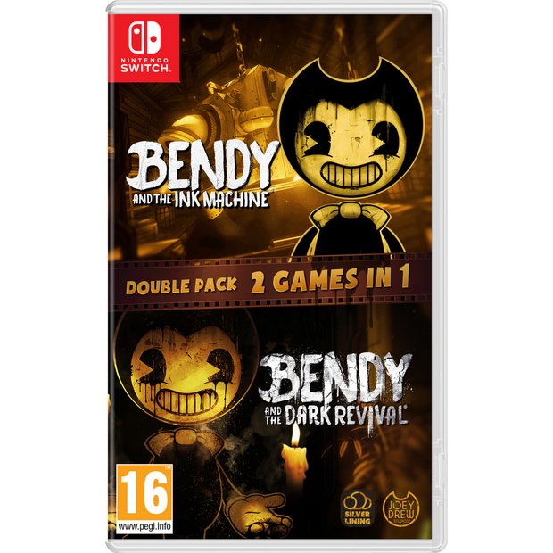 Bendy Double Pack Nintendo Switch game two games in one (British brand)