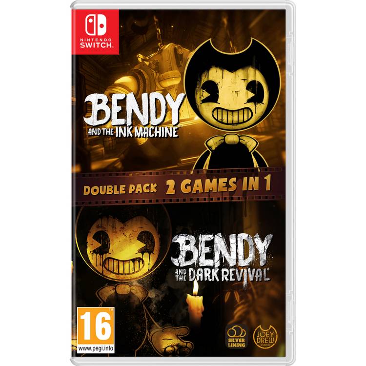 Bendy Double Pack Nintendo Switch game two games in one (British brand)