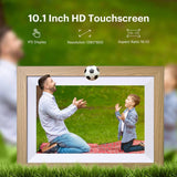 Kodak 10.1 inch digital photo frame wood design - British product