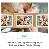 Kodak 10.1 inch digital photo frame wood design - British product