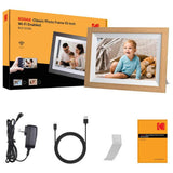 Kodak 10.1 inch digital photo frame wood design - British product