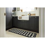Argos My Mat Manor Tile Short Pile Runner 50x150cm- Buy online at McGrocer