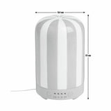 Habitat mustard striped ceramic electric diffuser 100ml, UK version