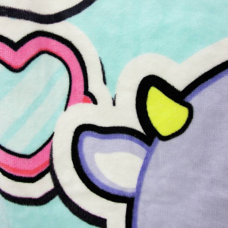 Squishmallows blue beach towel 140x70cm, imported from the UK