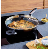 Argos Morphy Richards 28cm Forged Aluminium Lidded Saute Pan- Buy online at McGrocer