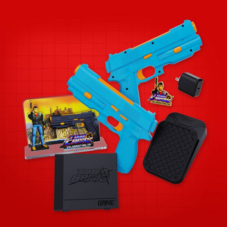 GAIME Time Crisis plug-and-play console - British product