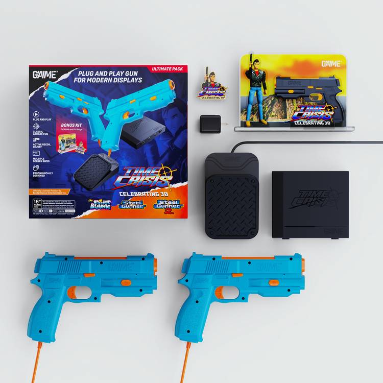 GAIME Time Crisis plug-and-play console - British product