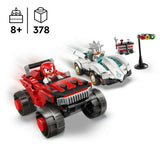 LEGO Sonic the Hedgehog set Silver vs Knuckles 378 pieces (British brand)