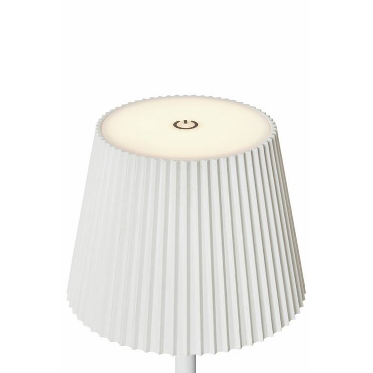BHS rechargeable LED floor lamp white, imported from the UK