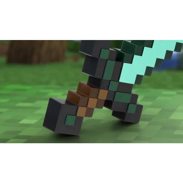 Minecraft Diamond Sword LED Novelty Light 40cm, imported from the UK