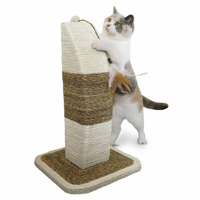 Argos Rosewood Pet Rimini Natural Cat Scratcher with Sisal and Jute- Buy online at McGrocer
