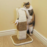 Rosewood Pet Rimini Natural Cat Scratcher H49cm - British product