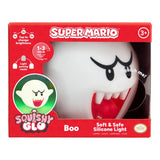 Super Mario Boo SquishyGlo silicone desk lamp white, UK version