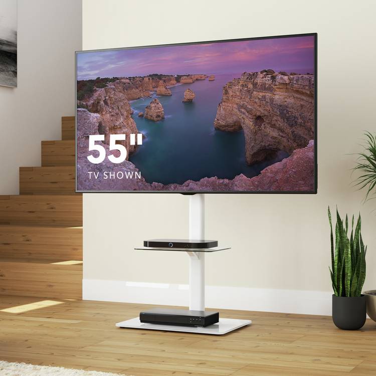 AVF TV stand white 70 inch - British product