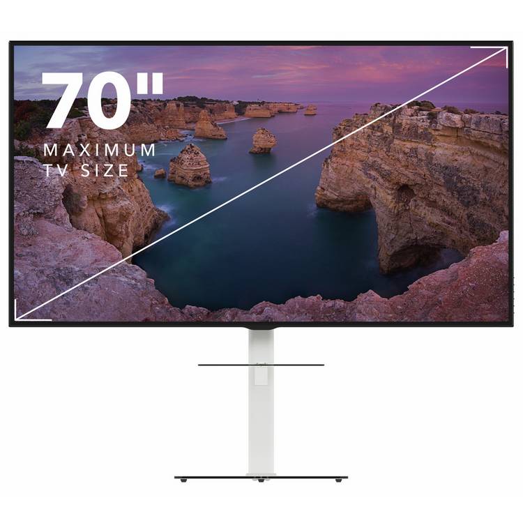AVF TV stand white 70 inch - British product