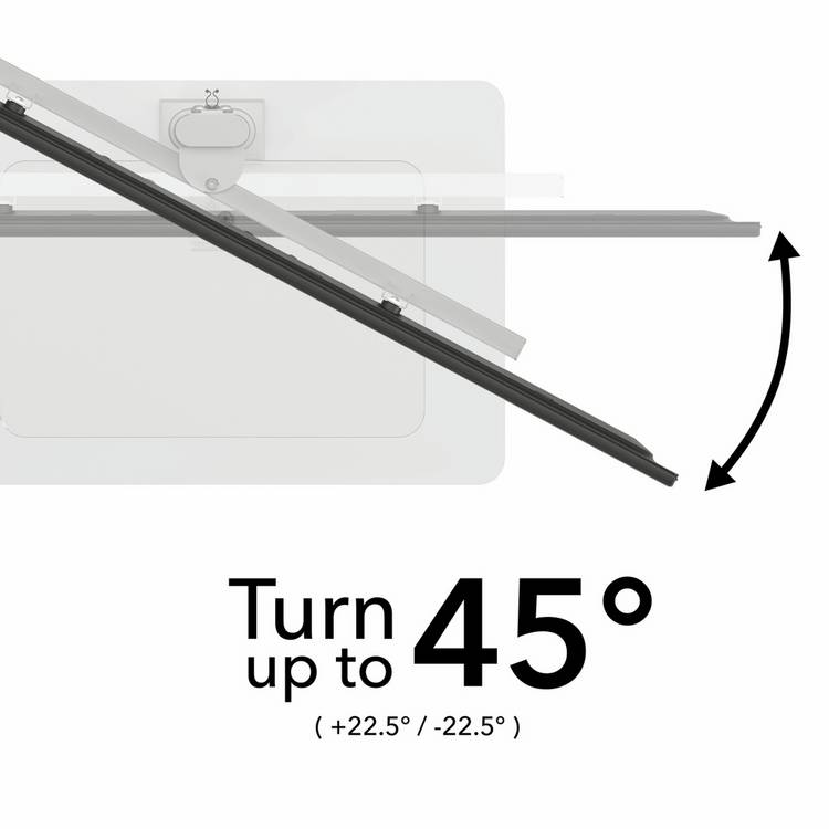 AVF TV stand white 70 inch - British product