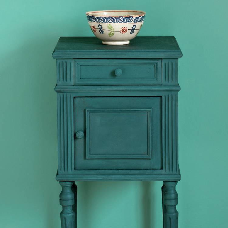 Annie Sloan Chalk Paint Aubusson Blue 1L, imported from the UK