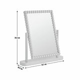 Habitat Blue Bobbin mirror 35x33cm - British product