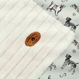 Banbury & Co dog blanket almond plush cord medium - British product