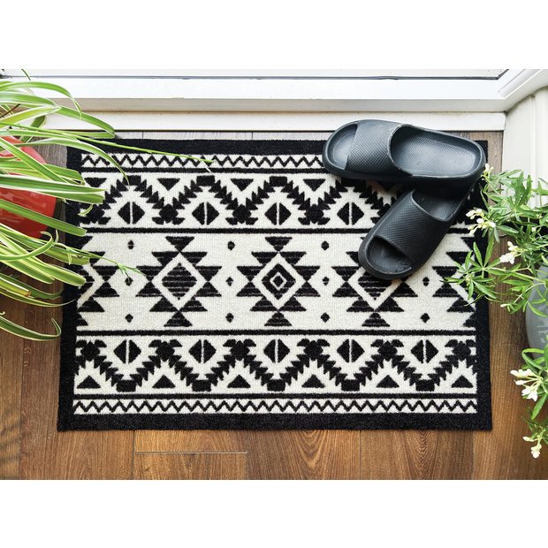 My Mat tribal short pile doormat 50x75cm, imported from the UK