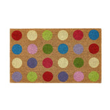 My Mat printed coir spots doormat 45x75cm - British product