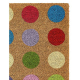 My Mat printed coir spots doormat 45x75cm - British product