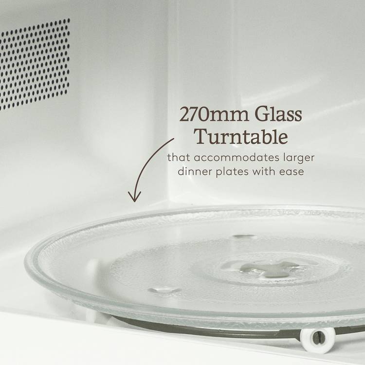 Haden 23L microwave black - British product