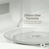 Haden 23L microwave black - British product