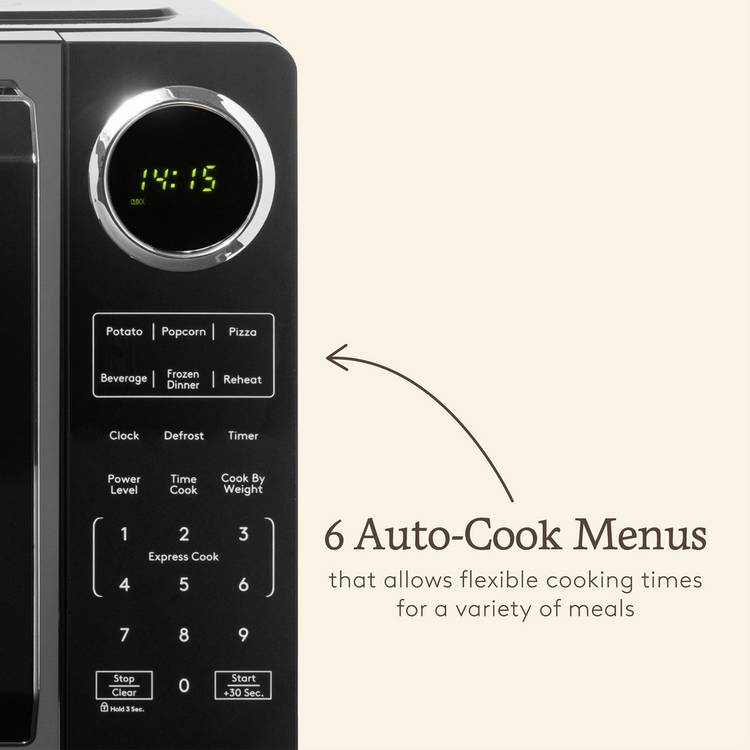 Haden 23L microwave black - British product