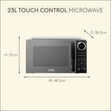 Haden 23L microwave black - British product
