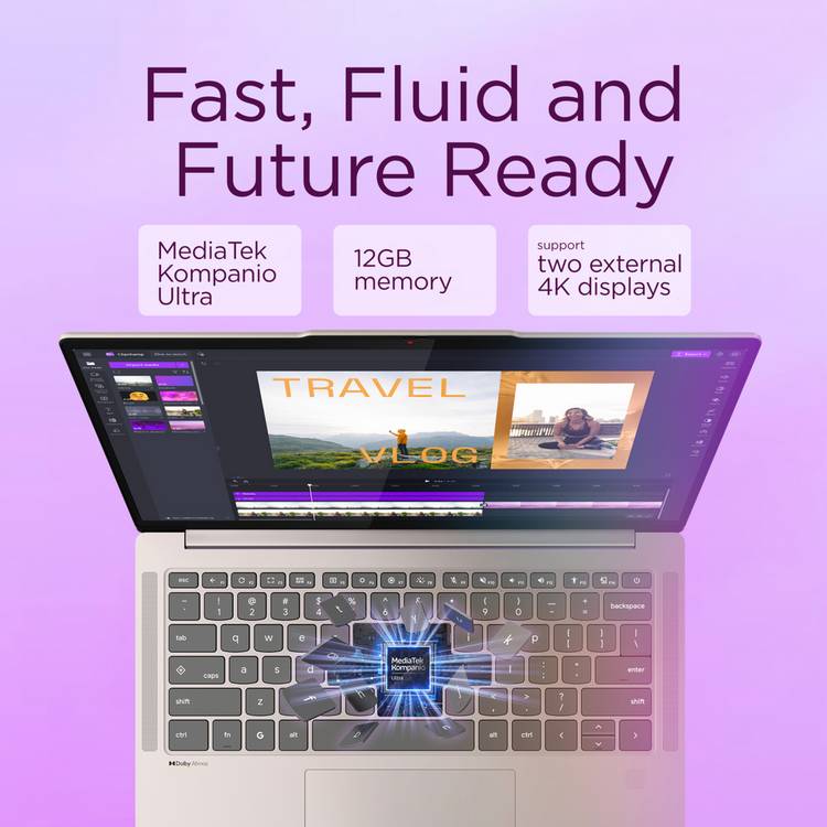 Lenovo Chromebook Plus 14in 12GB 128GB UK version