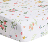 Habitat cotton floral fitted sheets twin pack for Moses basket, UK version