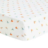 Habitat cotton floral fitted sheets twin pack for Moses basket, UK version