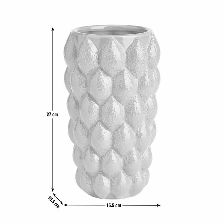 Argos Home ceramic yellow lemon vase 15cm (British brand)
