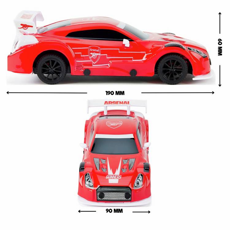 Arsenal FC RC car 1:24 scale toy, imported from the UK