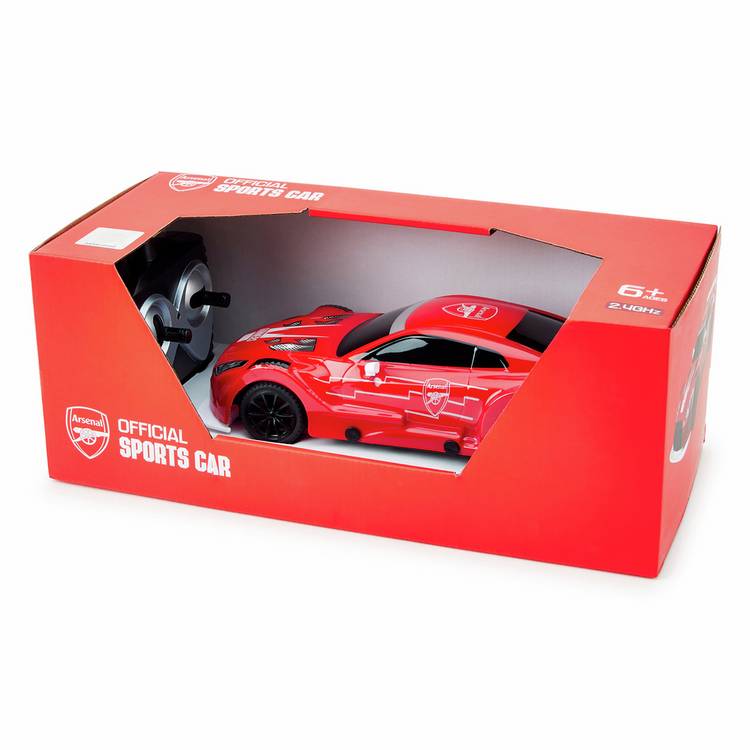 Arsenal FC RC car 1:24 scale toy, imported from the UK