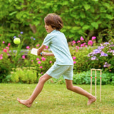 TP Toys wooden cricket set for outdoor play, UK version