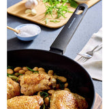 Morphy Richards forged aluminium saute pan 28cm green, UK version
