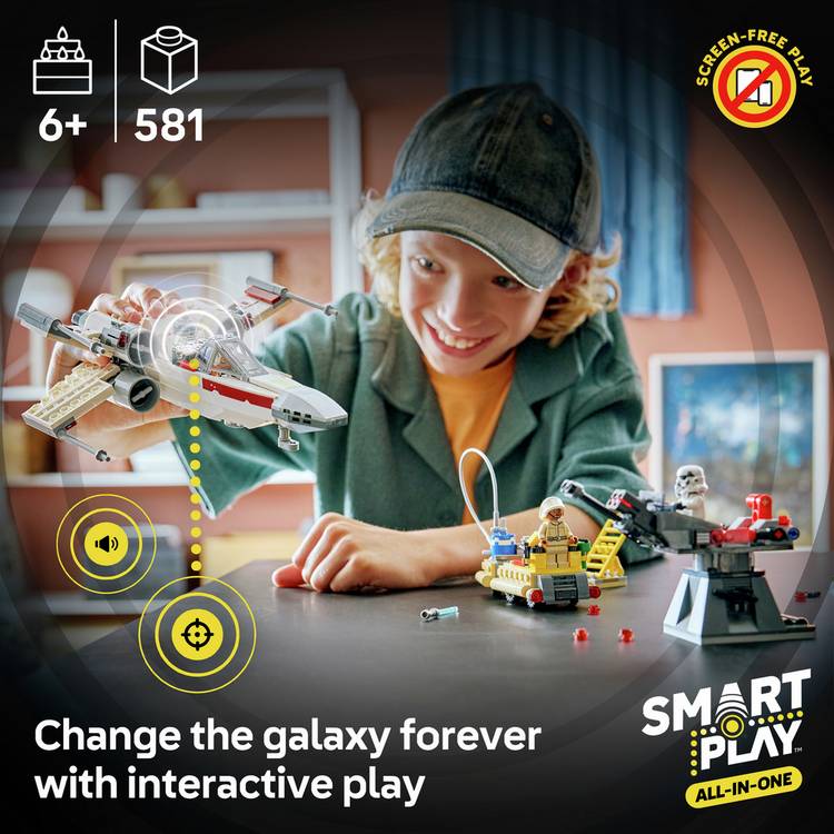 LEGO SMART Play Luke's X-Wing 581 pieces, UK version