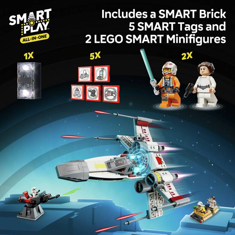 LEGO SMART Play Luke's X-Wing 581 pieces, UK version