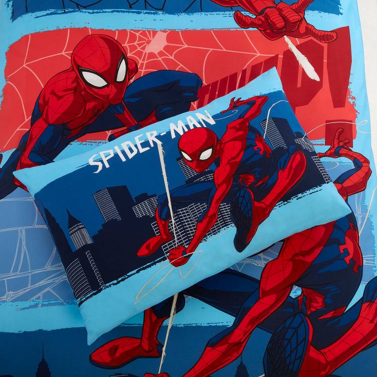 Marvel Spiderman kids bedding set single, UK version