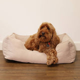 Argos Rosewood Cord Square Bed Beige Pet Bed Large- Buy online at McGrocer