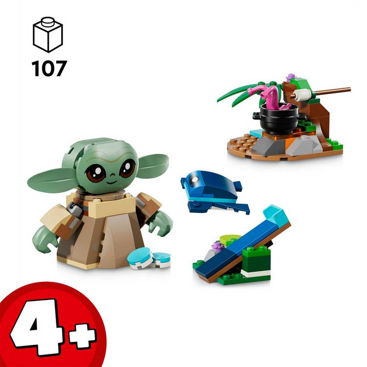 LEGO Star Wars Grogu's Homestead building set 107 pieces, UK version
