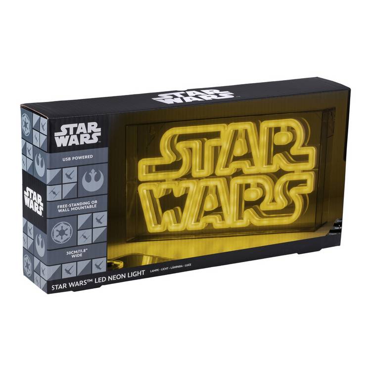 Star Wars LED Neon Light Yellow 30cm, UK version