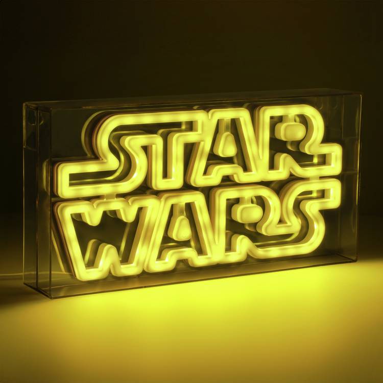 Star Wars LED Neon Light Yellow 30cm, UK version