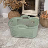 Addis laundry basket sage green 45L (British brand)