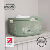 Addis laundry basket sage green 45L (British brand)