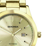 Sekonda Taylor champagne dial watch 34mm, imported from the UK